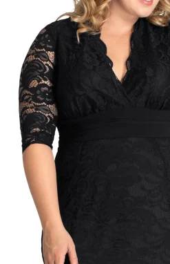 Screen Siren Lace Evening Gown - Plus