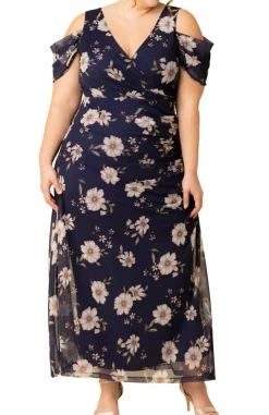 Seraphina Mesh Evening Gown - Plus