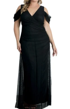 Seraphina Mesh Evening Gown - Plus