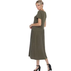 Short Sleeve Maxi Dress