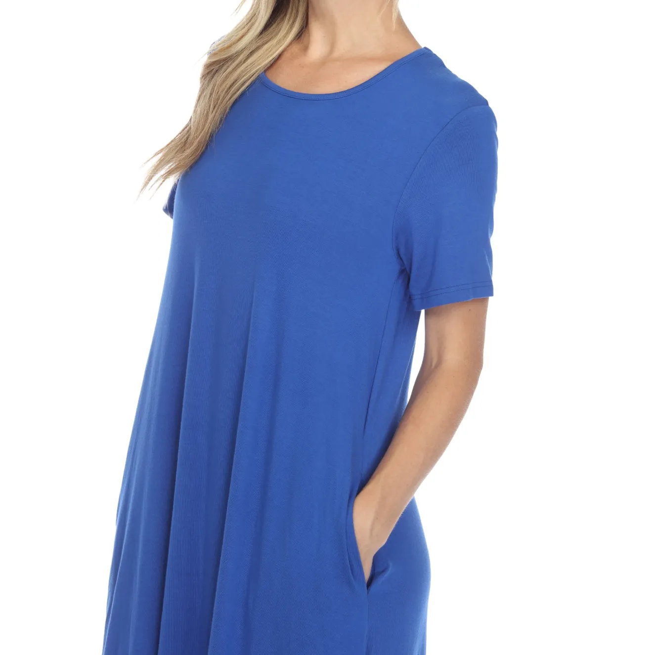 Short Sleeve Midi Dress