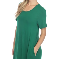 Short Sleeve Midi Dress