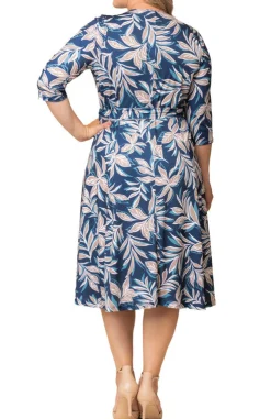 Signature Print Wrap Dress - Plus