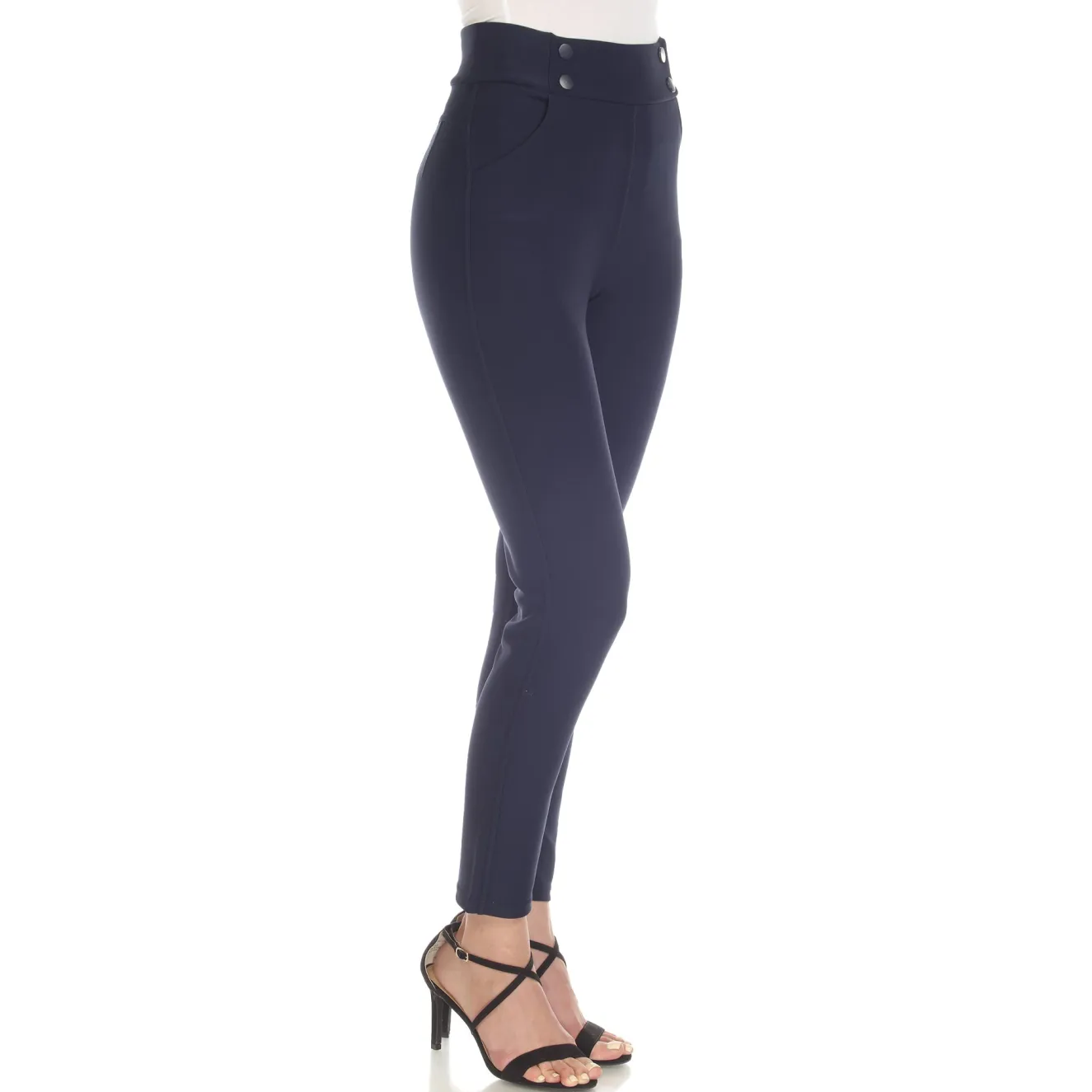 Super Soft Elastic Waistband Scuba Pants