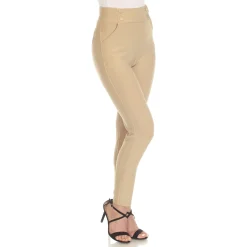 Super Soft Elastic Waistband Scuba Pants