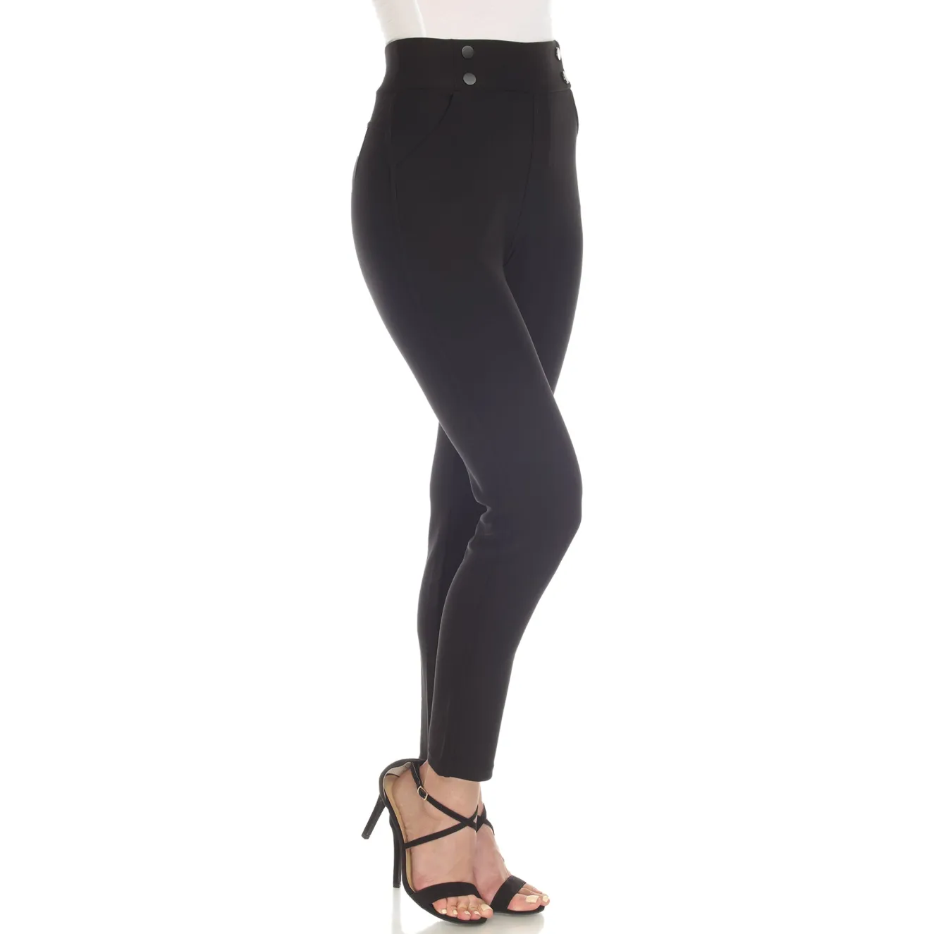 Super Soft Elastic Waistband Scuba Pants