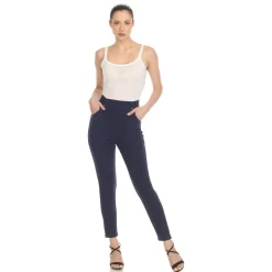 Super Soft Elastic Waistband Scuba Pants
