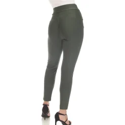 Super Soft Elastic Waistband Scuba Pants