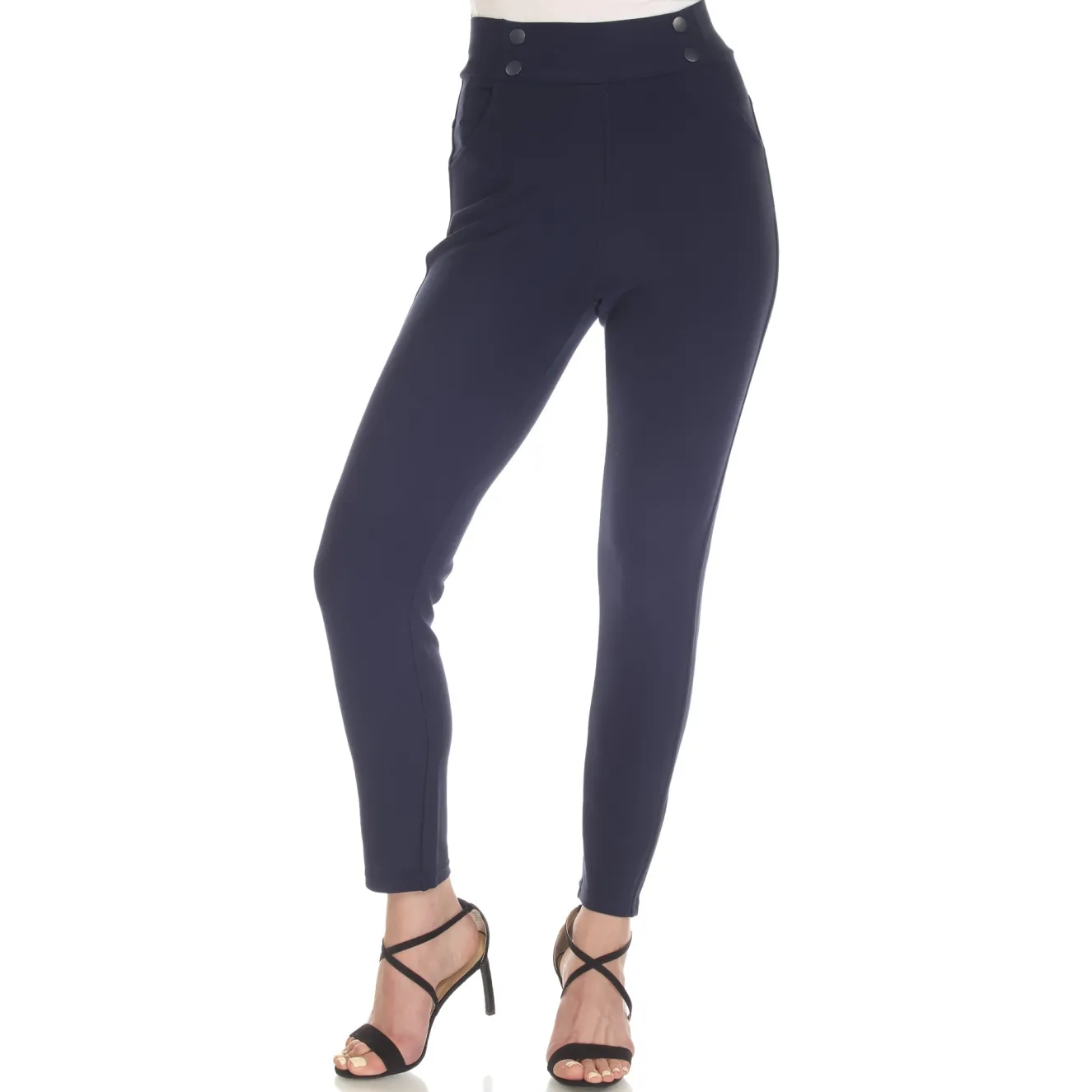 Super Soft Elastic Waistband Scuba Pants