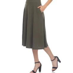 Tasmin Flare Midi Skirts