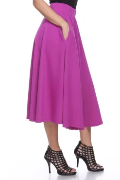 Tasmin Flare Midi Skirts