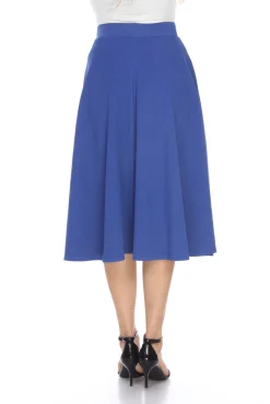 Tasmin Flare Midi Skirts