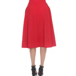 Tasmin Flare Midi Skirts