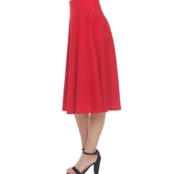 Tasmin Flare Midi Skirts