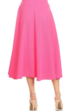 Tasmin Flare Midi Skirts