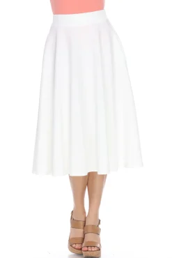 Tasmin Flare Midi Skirts