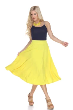 Tasmin Flare Midi Skirts