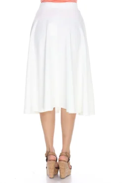 Tasmin Flare Midi Skirts