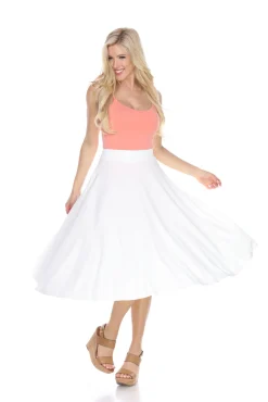 Tasmin Flare Midi Skirts
