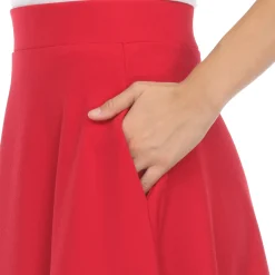 Tasmin Flare Midi Skirts