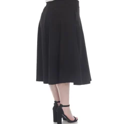Tasmin Flare Midi Skirts - Plus