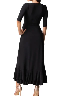 Veronica Ruffle Evening Gown