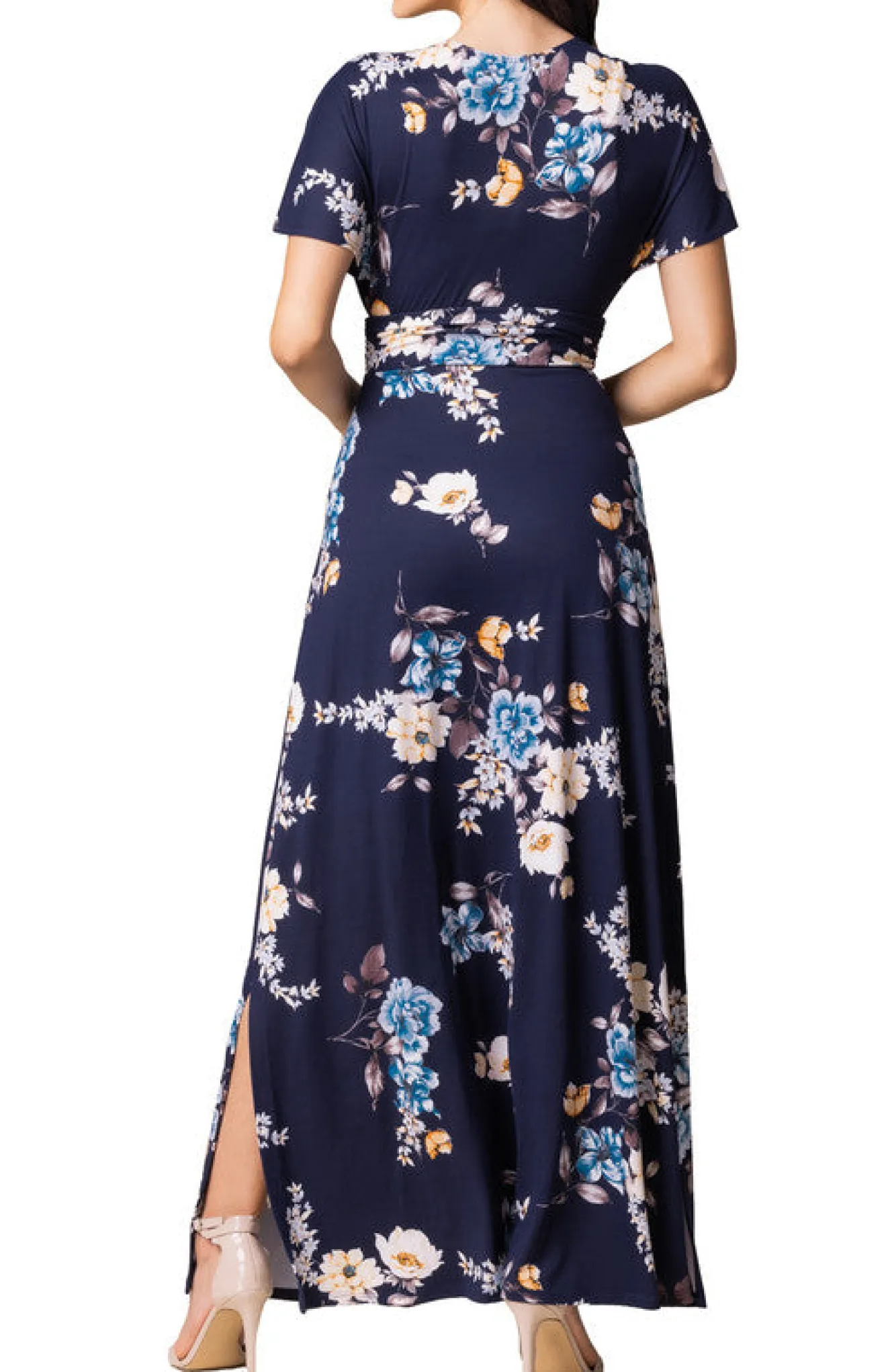 Vienna Maxi Dress in Plum Passion