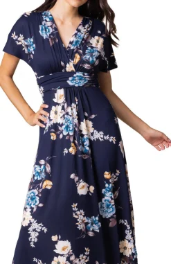 Vienna Maxi Dress in Plum Passion