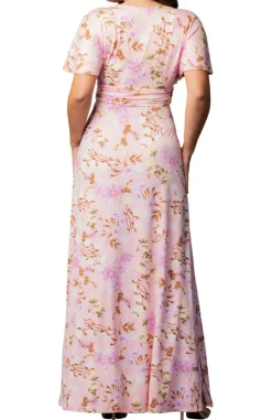 Vienna Maxi Dress - Lively Peach Floral