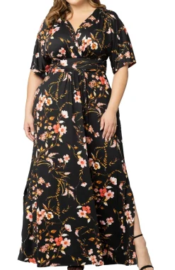 Vienna Maxi Floral Dress - Plus