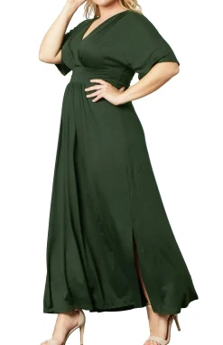 Vienna Maxi Floral Dress - Plus