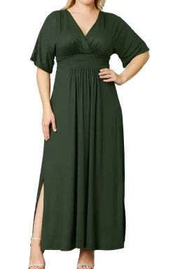 Vienna Maxi Floral Dress - Plus