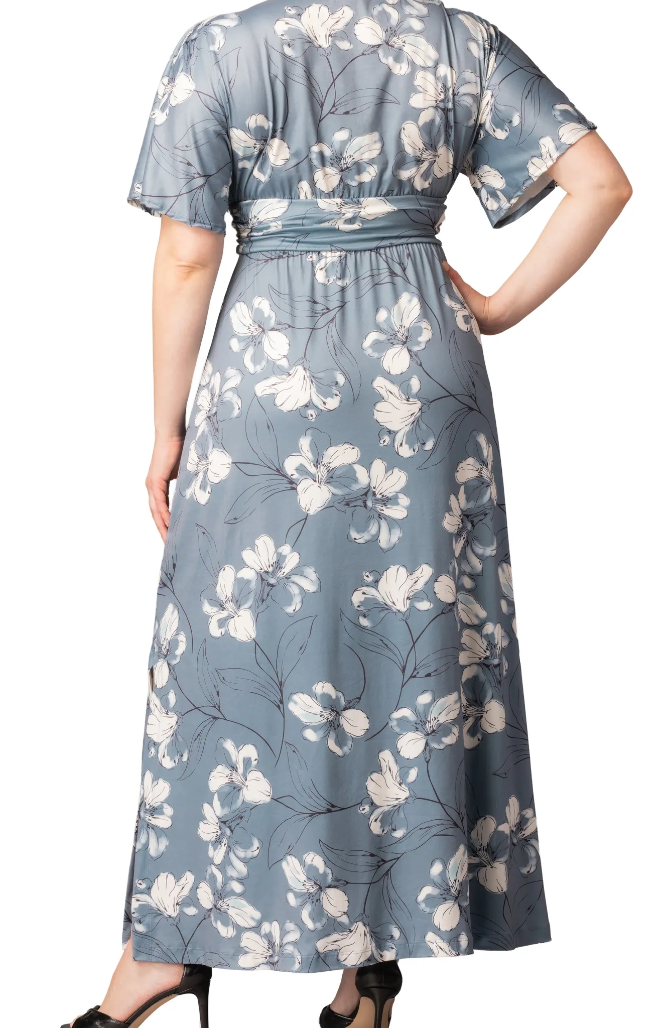 Vienna Maxi Floral Dress - Plus