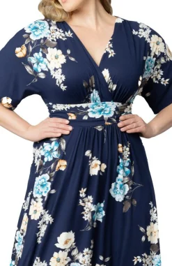 Vienna Maxi Floral Dress - Plus