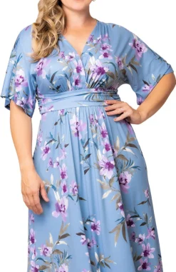 Vienna Maxi Floral Dress - Plus