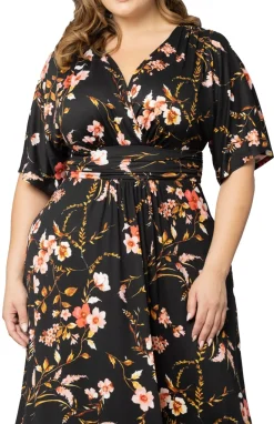 Vienna Maxi Floral Dress - Plus