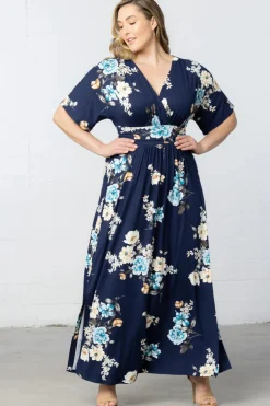 Vienna Maxi Floral Dress - Plus
