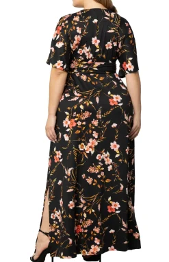 Vienna Maxi Floral Dress - Plus