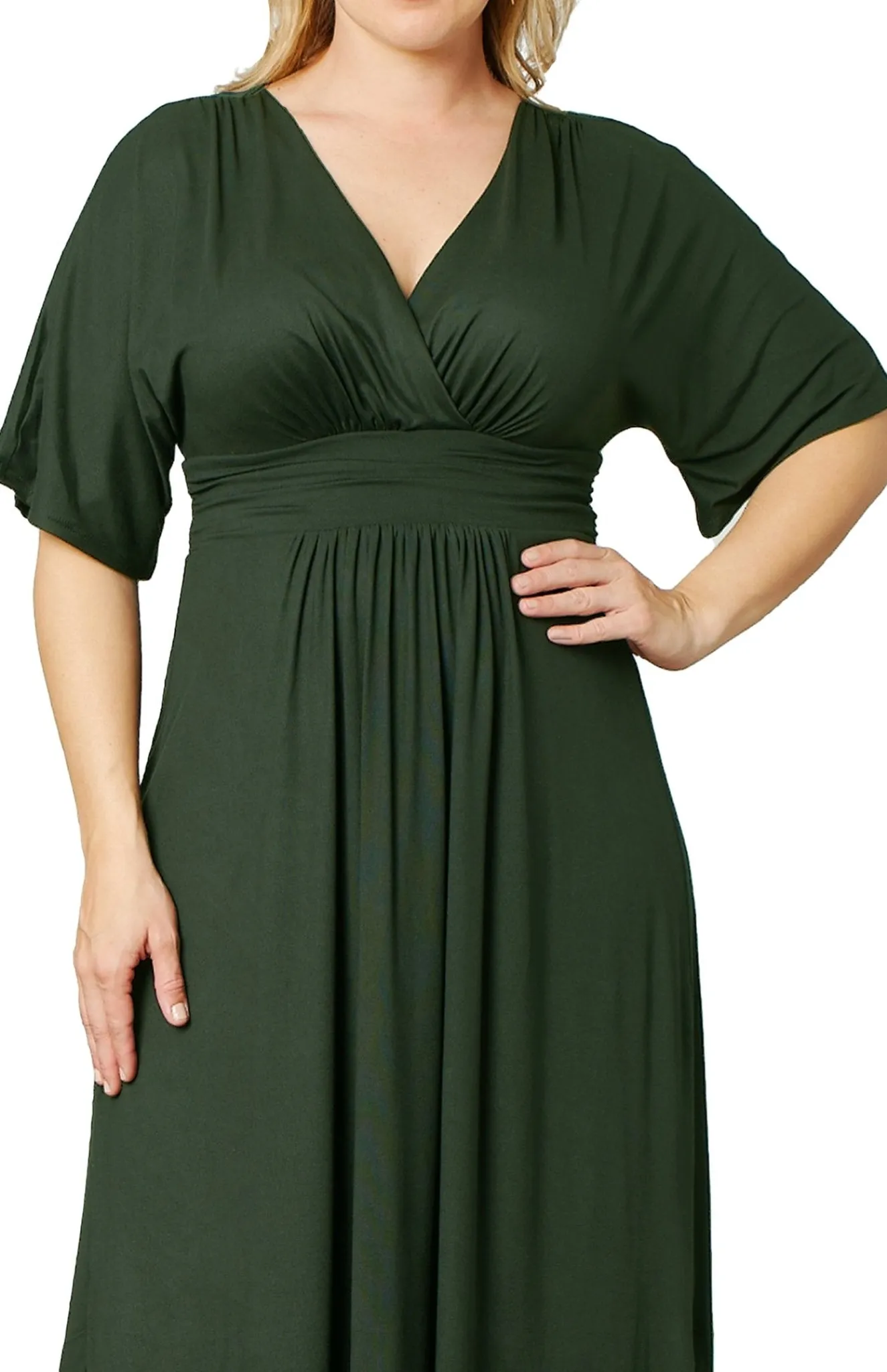 Vienna Maxi Floral Dress - Plus