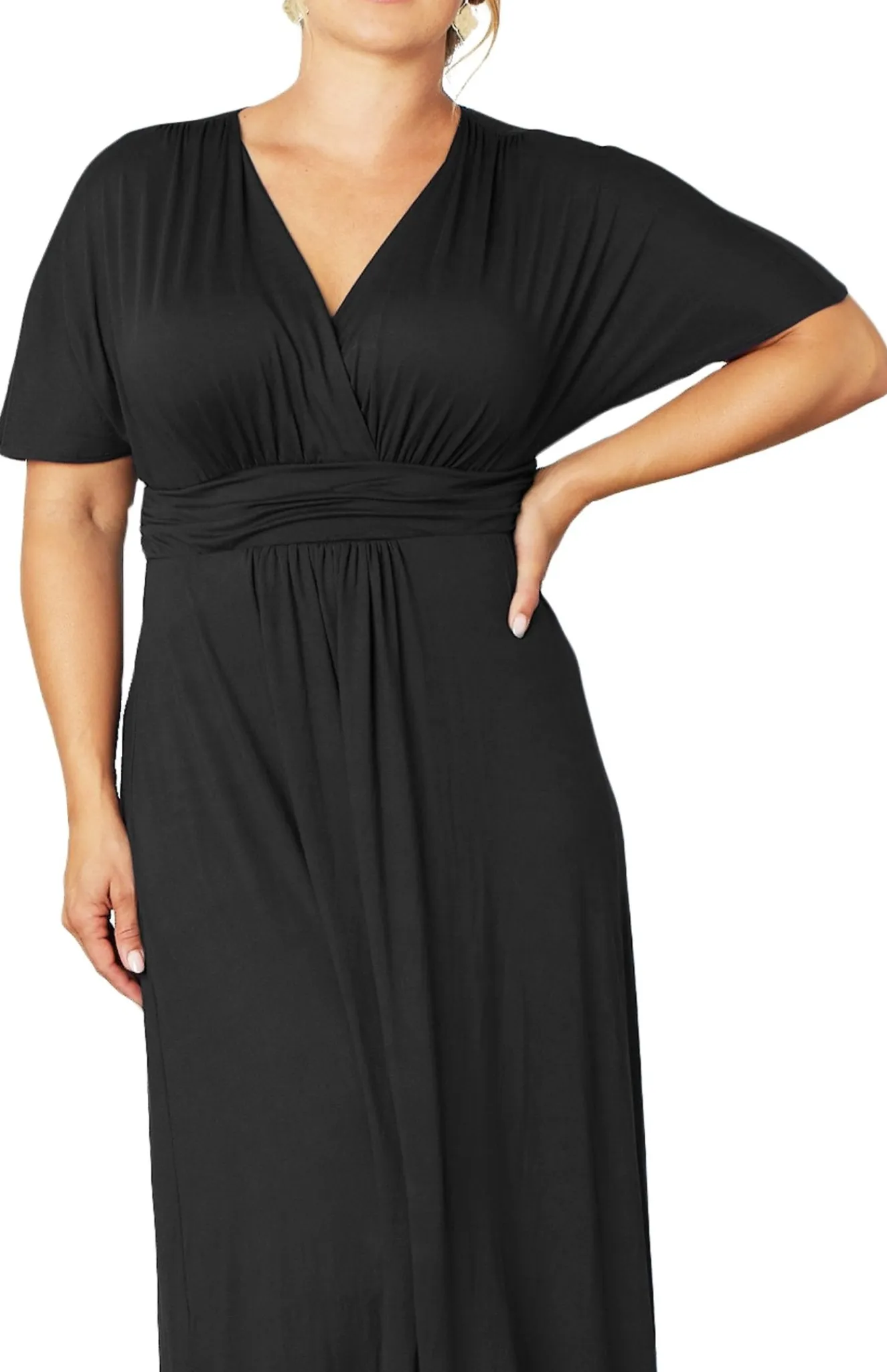 Vienna Maxi Floral Dress - Plus