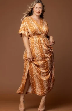 Vienna Maxi Floral Dress - Plus
