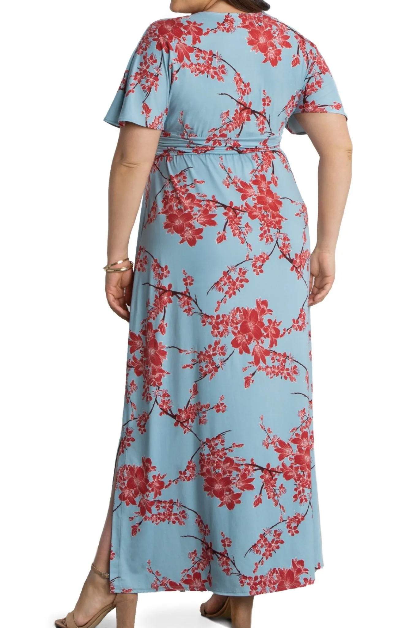 Vienna Maxi Floral Dress - Plus
