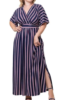 Vienna Maxi Floral Dress - Plus