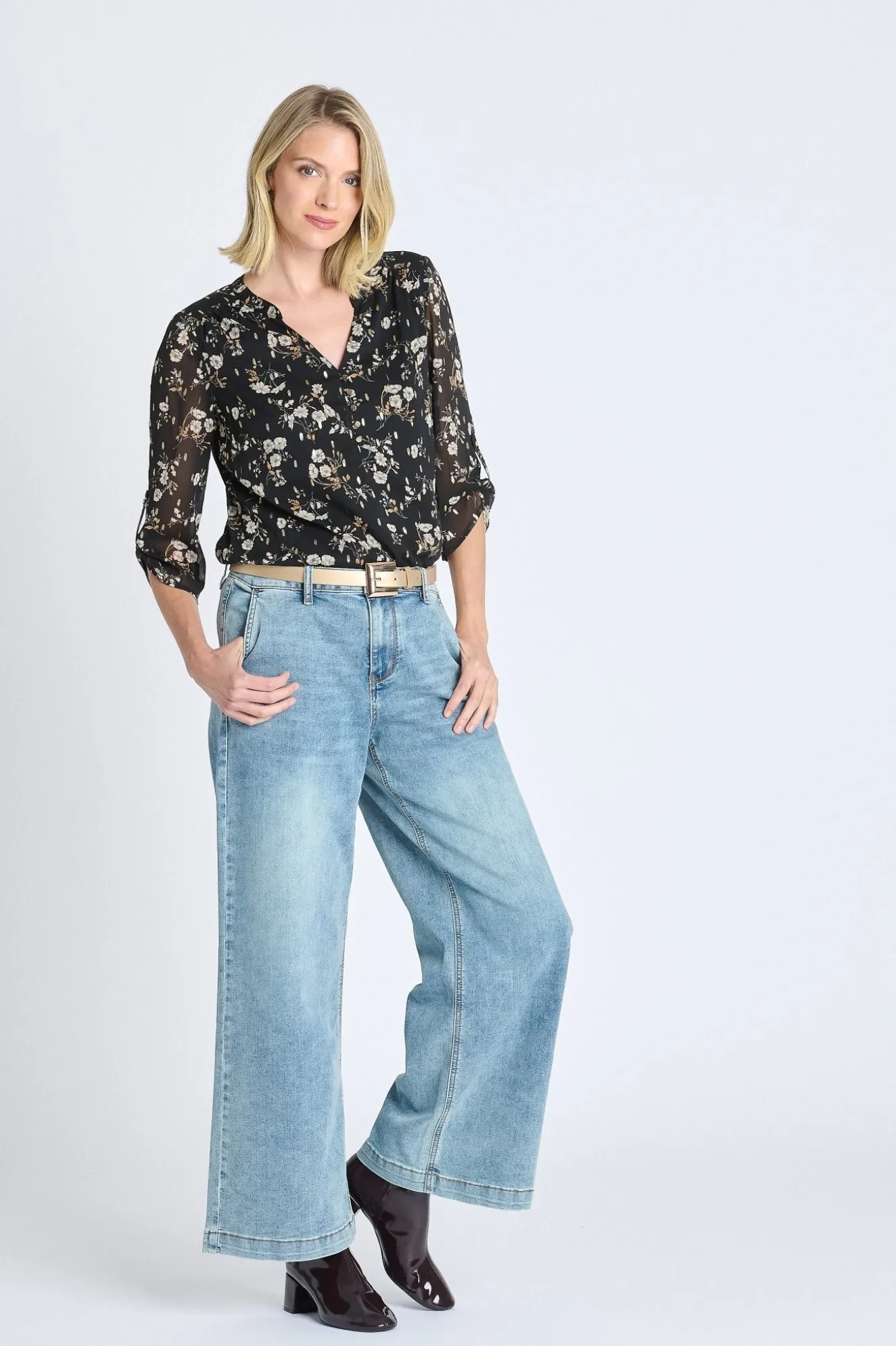 Westport Gemma Wide Leg Trouser