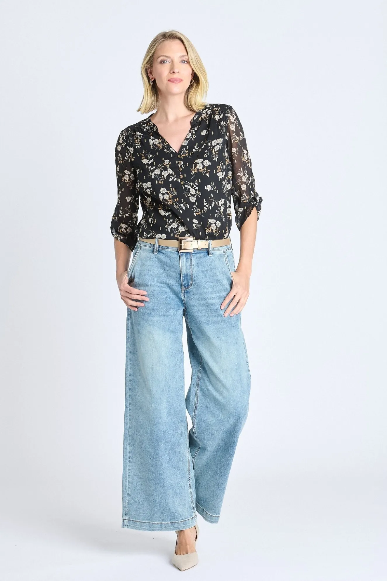 Westport Gemma Wide Leg Trouser