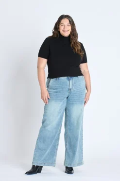 Westport Gemma Wide Leg Trouser - Plus