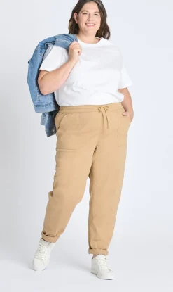 Westport Khaki Weekender Twill Jogger - Plus