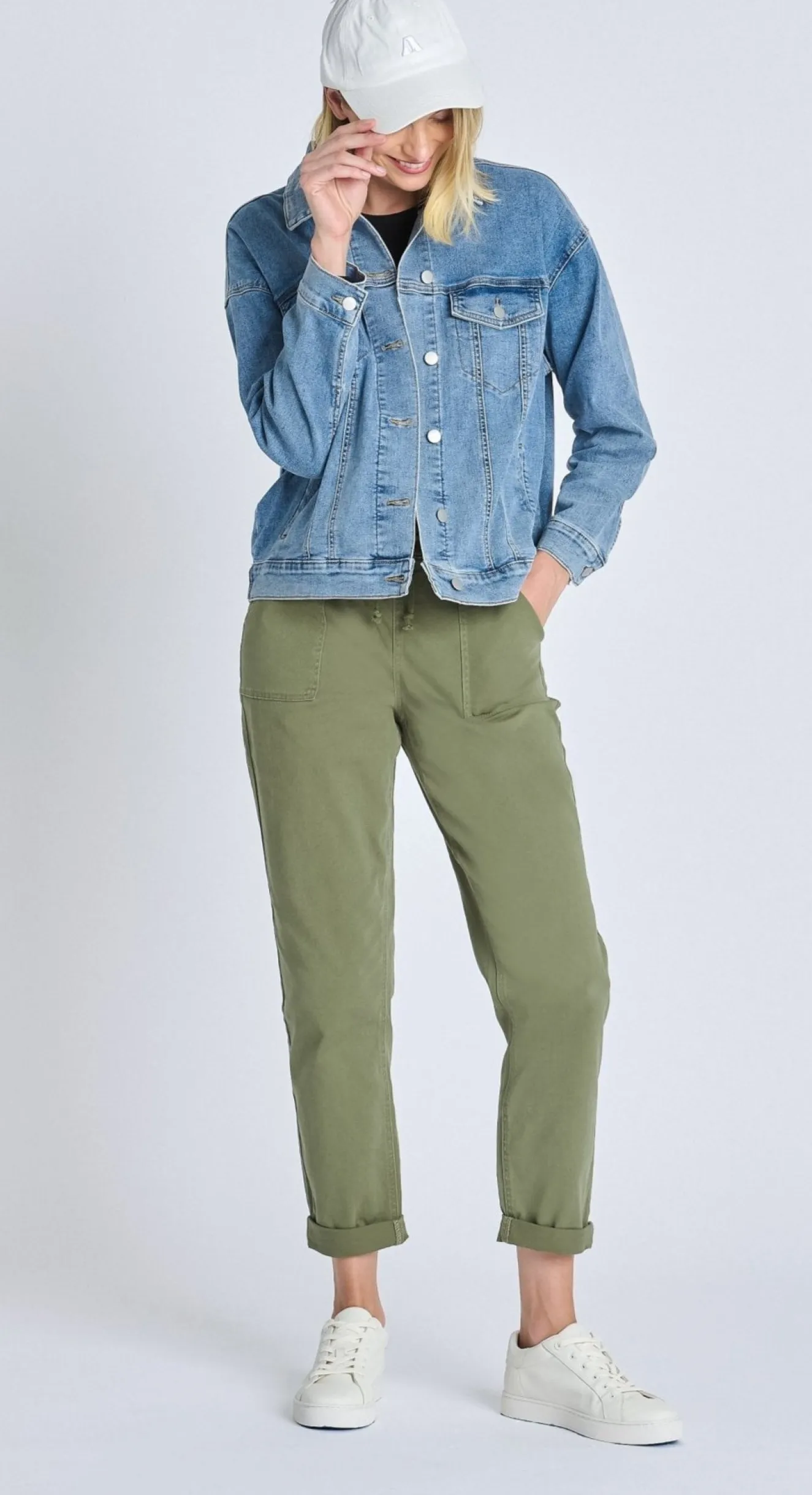 Westport Olive Weekender Twill Jogger
