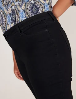 Westport Signature Black Straight Leg Jeans - Plus