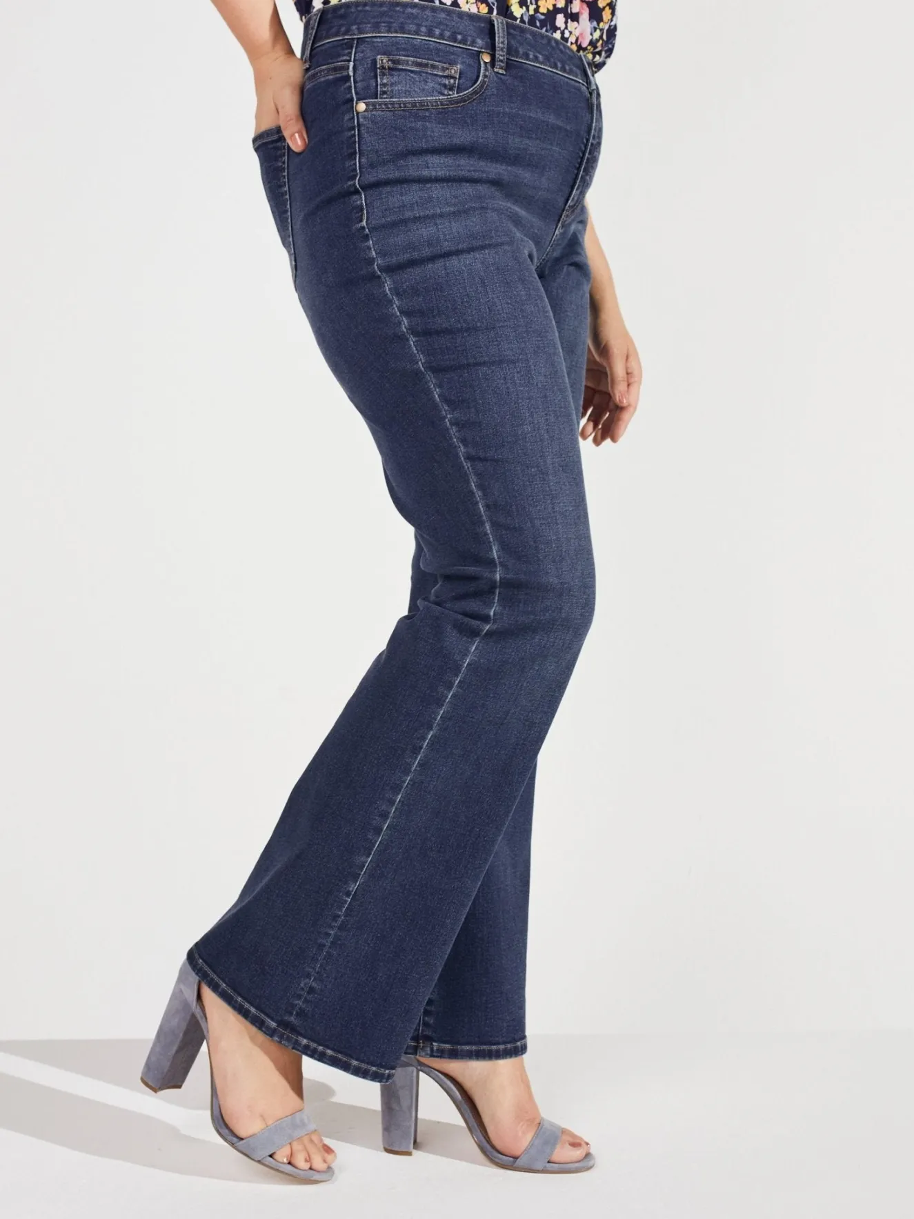 Westport Signature Bootcut 5 Pocket Denim Jean - Plus